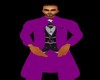Purple Paisley 3pc suit