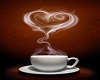 Steamy Coffee Heart