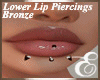 LIP SPIKES BRONZE x2 ℰ