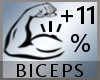 Biceps Scaler 11% M