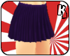 .Purple School Skirt