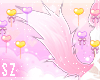 Sz┃Fox tail pink♥