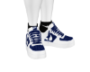 Navy & White AF1