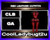 RED LEATHER OUTFITS
