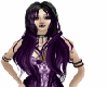 Purple Black Long Hair