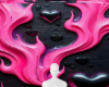 Hot pink background