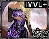 {CSC} Sequin Gown Purple
