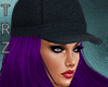 TRZ- Purple Hat & Hair