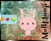 Kawaii-rabbit sticker