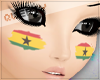!Q! Ghana Face Paint