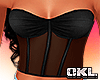 Tube Top Preto