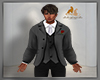 Rose Suit Jacket Gray