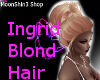 Ingrid blond hair