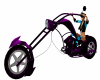 *B* purple bike