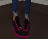Pink& Black Sneakers