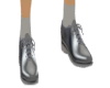 Grey shoes,socks