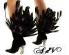 burlesque feathers boots