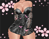 Bat Black Dress