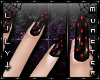 LM` Rouge Dot Nails