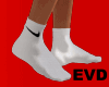 EVD White Sock