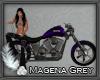 Purple Native Motorcycle