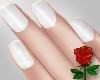 Bride White Nails