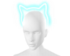 AS Neon Blue Cat Ears