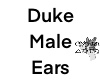 Duke Male Ears