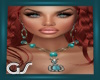 GS Boho Turqu Necklace