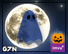 Blue Halloween Ghost