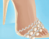 Sparkling Cream Heels