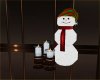 Snow Man & Candles