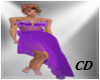 CD Violet  Gala Dress