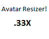 Avatar Resizer .33X