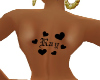 Ray Back Tattoo
