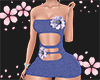 Blue Flower Dress