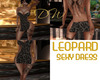 LEOPARD TAT SEXY DRESS