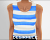 D| Blue and Striped
