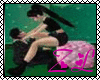 ZL Cube kiss pouf Pink
