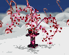 Romantic Pink Red tree