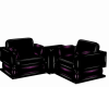 Black/Purple PVC Chairs!