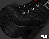 Y- Boots Black Platform