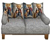 teddy bear couch