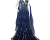 NYE Gown - Blue Sparkle