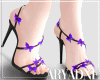 Purple Butterfly Sandal