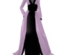 Lilac/black Dress
