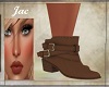 J~ANKLE BROWN LEATHER