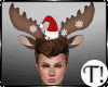 T! Reindeer Santa Hat  M