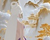 Asian White hair