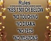 Rules for club